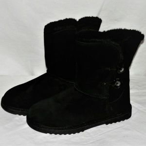 Xhileration Black Winter Booties Size 7